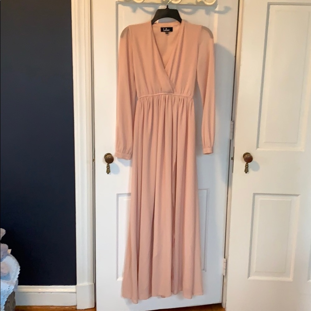 Lulus blush dress